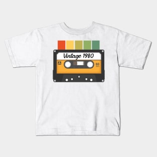 Vintage 1980 Kids T-Shirt